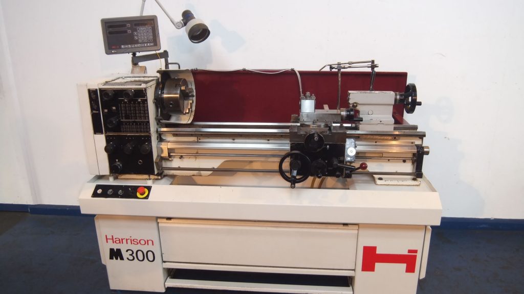 Used Harrison M300 gap bed centre lathe 9806 (1) Chiviott Used