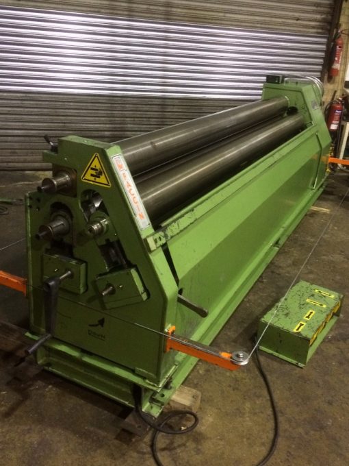 SOLD / Faccin ASI 3-4/3 Initial Pinch Bending Rolls - Image 3