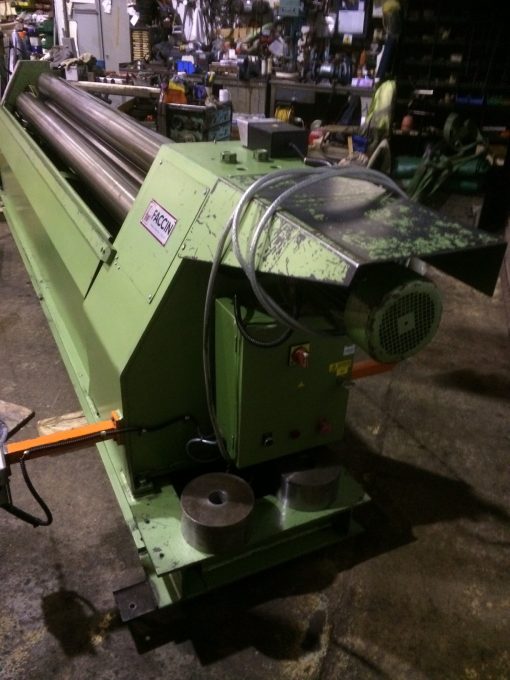 SOLD / Faccin ASI 3-4/3 Initial Pinch Bending Rolls - Image 5