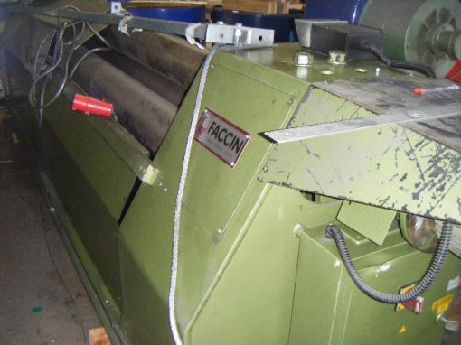 SOLD / Faccin ASI 3-4/3 Initial Pinch Bending Rolls - Image 2