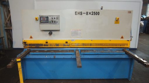 SOLD / Excel EHS 8x2500 Hydraulic Guillotine Shear