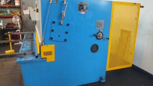 SOLD / Excel EHS 8x2500 Hydraulic Guillotine Shear - Image 3