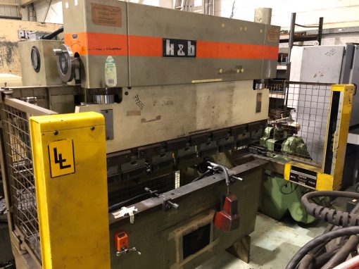 SOLD / K & B Hydraulic Downstroke Pressbrake - Image 2