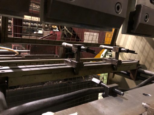 SOLD / K & B Hydraulic Downstroke Pressbrake - Image 3