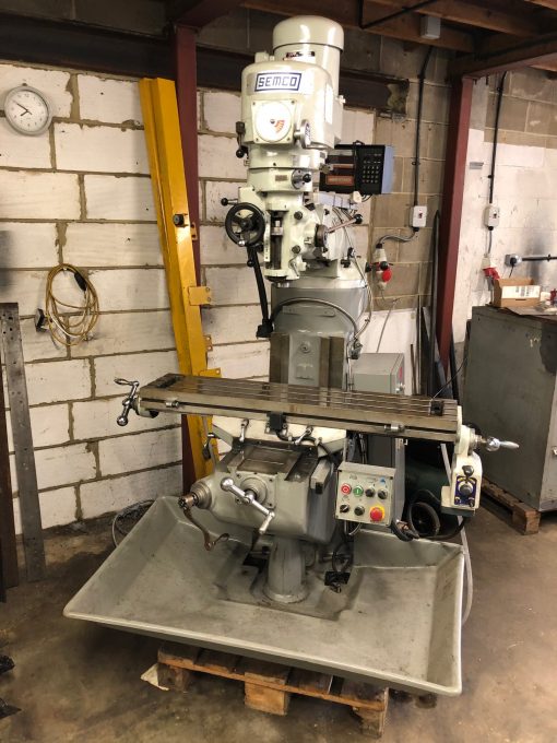SOLD / Semco LC 1 1/2VS Turret Mill
