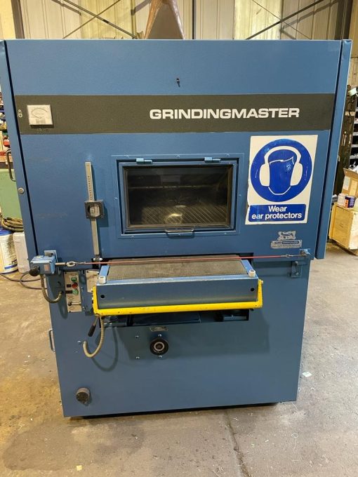 SOLD / Ellesco Grindingmaster MCSB-600 Wide Belt Grinder