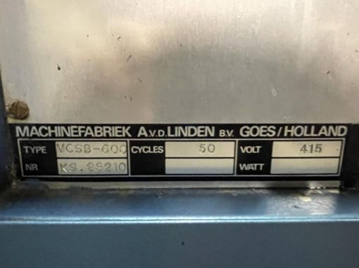 SOLD / Ellesco Grindingmaster MCSB-600 Wide Belt Grinder - Image 7
