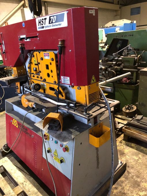 SOLD / Morgan Rushworth HST 70 Hydraulic Steelworker - Image 2
