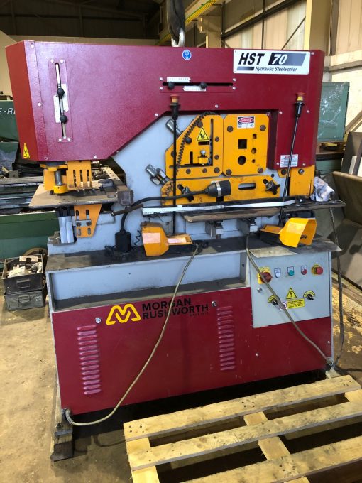 SOLD / Morgan Rushworth HST 70 Hydraulic Steelworker