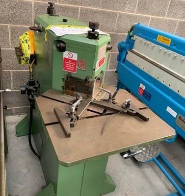 SOLD / Rainer PT 10/150 Double Station Notcher