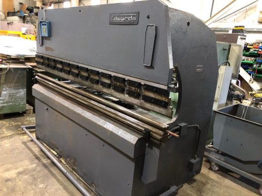 SOLD / Edwards Adira QH 6025 Hydraulic Upstroke Pressbrake - Image 2