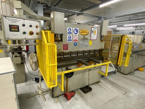 SOLD / Morgan Rushworth PB 1600/4 Hydraulic Downstroke Pressbrake