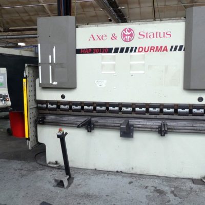 SOLD / Durma HAP 30120 2 axis Hydraulic Downstroke Pressbrake