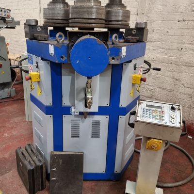 SOLD / SAF DS 120CN Programmable Hydraulic Section Roller