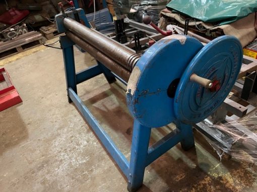 SOLD / Edwards EGS 49X4 Geared Hand Bending Rolls - Image 4