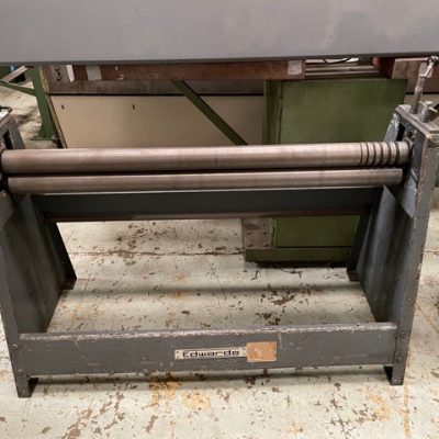 SOLD / Edwards ES 50X3 Hand Bending Rolls