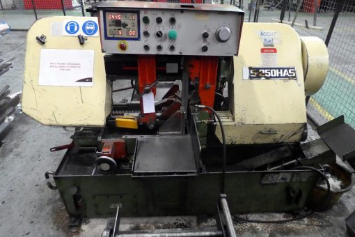 SOLD / Mega BS 250HAS Heavy Duty Automatic Horizontal Bandsaw