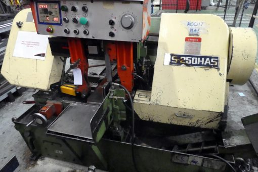 SOLD / Mega BS 250HAS Heavy Duty Automatic Horizontal Bandsaw - Image 7
