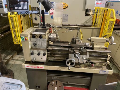 SOLD / Harrison M300 Gap Bed Centre Lathe - Image 2