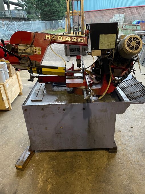 SOLD / Bianco 420MAN Horizontal Mitre Bandsaw