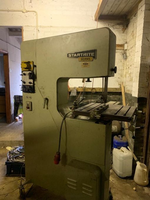 SOLD / Startrite 20 RWS Vertical Bandsaw