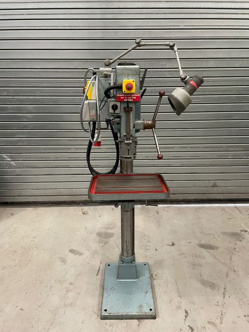 SOLD / Gima IG 30 24 Geared Head Pedestal Drill