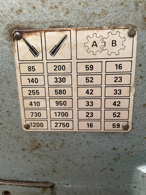 SOLD / Gima IG 30 24 Geared Head Pedestal Drill - Image 3