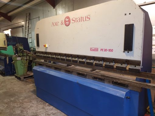 SOLD / Guifil PE 30-100 Hydraulic Upstroke Pressbrake - Image 3
