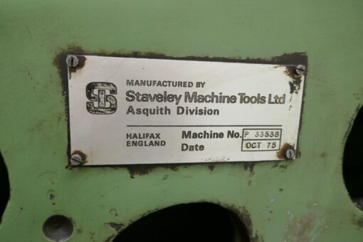 SOLD / Asquith Power Thrust 2PT 12-54 Radial Arm Drill - Image 8