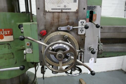 SOLD / Asquith Power Thrust 2PT 12-54 Radial Arm Drill - Image 4