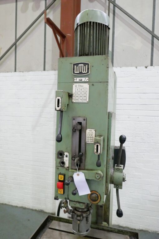 SOLD / WMW BK 4 AI Geared Head Pedestal Drill - Image 9
