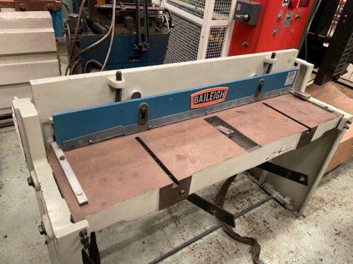 SOLD / Baileigh SF-5216E Treadle Shear