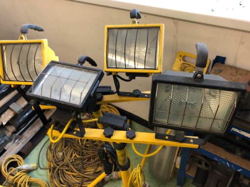 SOLD / Assorted 110volt Lighting & Extension Cables - Image 7