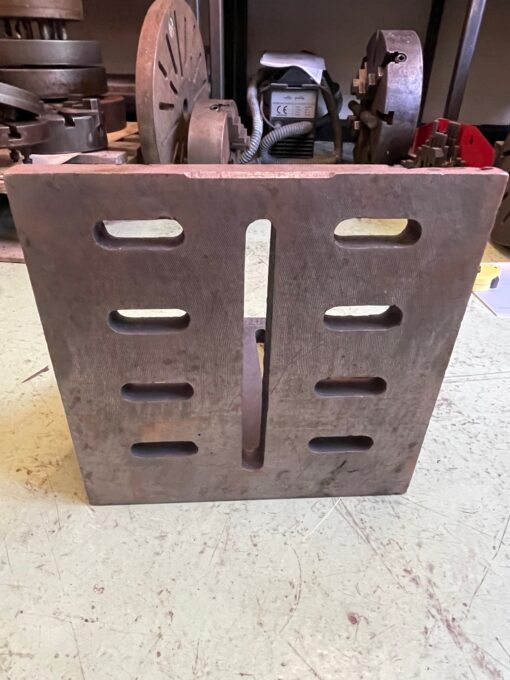 SOLD / Criterion 12" Cast Angle Plate - Image 2