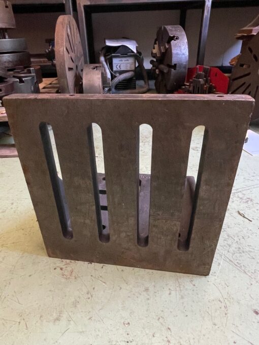 SOLD / Criterion 12" Cast Angle Plate - Image 3