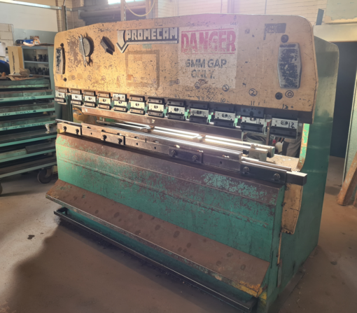 SOLD / Promecam RG 5025 Hydraulic Upstroke Pressbrake