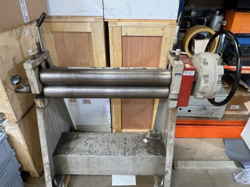 SOLD / Morgan Rushworth Geared Bending Rolls