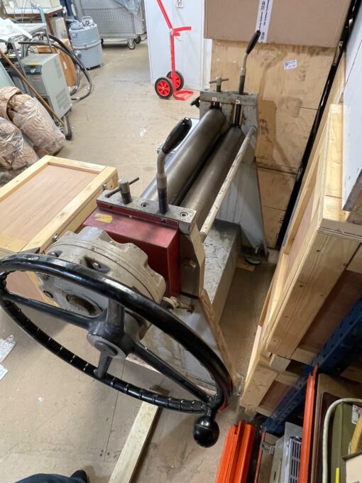 SOLD / Morgan Rushworth Geared Bending Rolls - Image 4