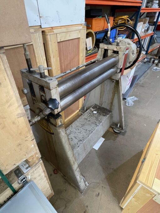 SOLD / Morgan Rushworth Geared Bending Rolls - Image 2