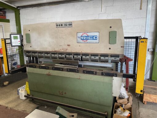 SOLD / Rico RQH 25-60 Hydraulic Upstroke Pressbrake