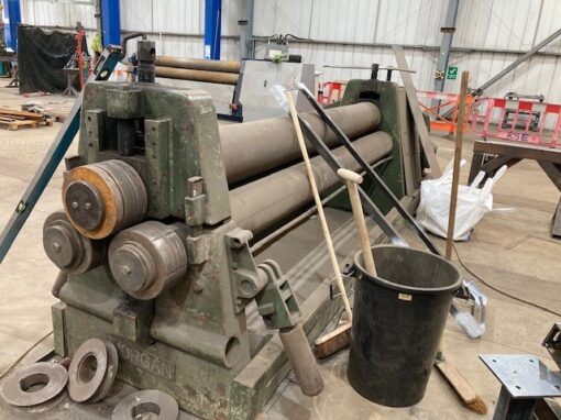 SOLD / Morgan MPR3000/10 Power Bending Rolls - Image 3
