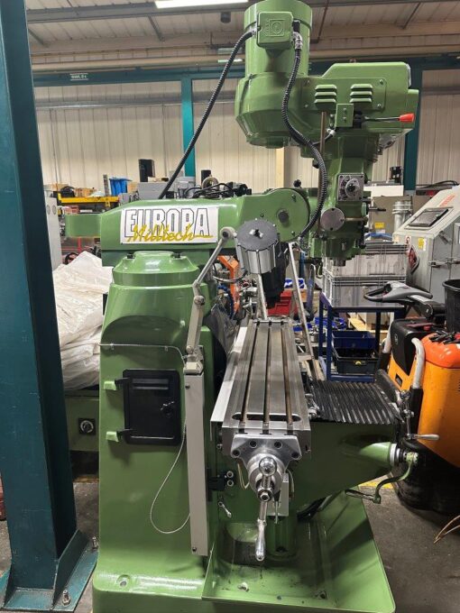 SOLD / Europa 2000VS Turret Mill - Image 7