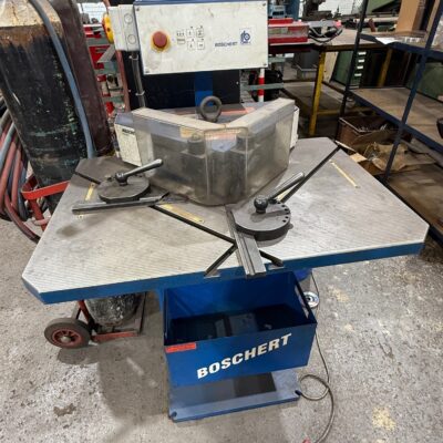 Boschert LB 12/6 Hydraulic Corner Notcher