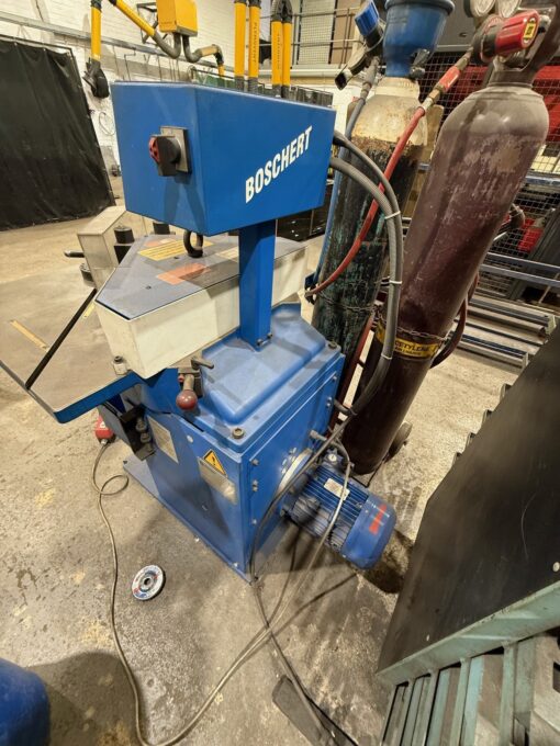 Boschert LB 12/6 Hydraulic Corner Notcher - Image 3