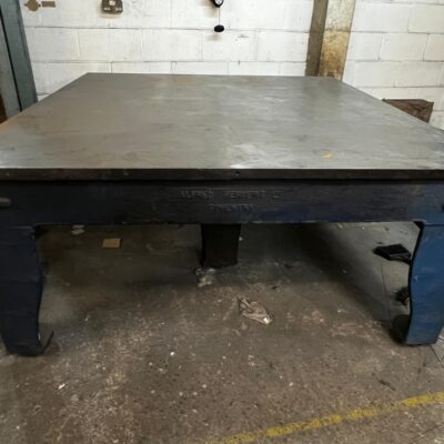 Alfred Herbert Cast Surface Table