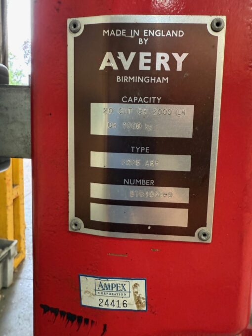 Avery 3205 ABF Industrial Weighing Scales - Image 4