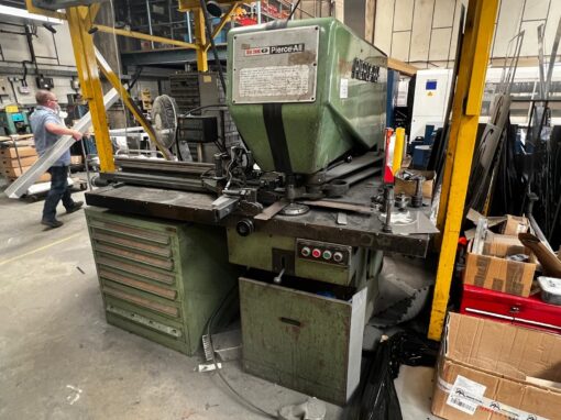 SOLD / Pierce-All 2025 Hydraulic Single End Punching Machine