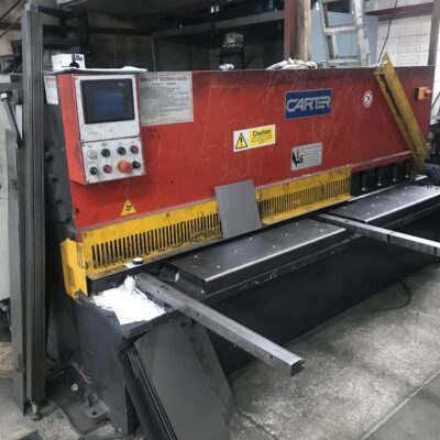 Carter 2.5m x 4mm Hydraulic Shear